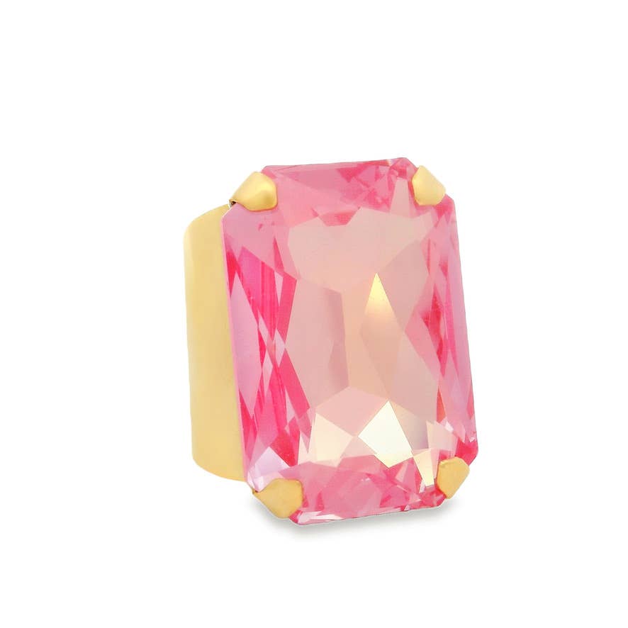 Mini Soleil Ring in Ultra Fuchsia Moon