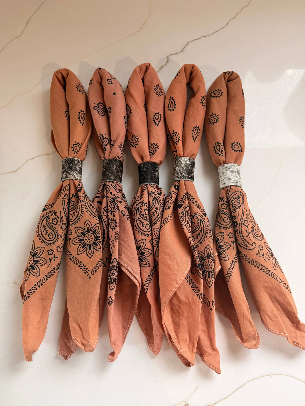 Sienna Hand Dyed Bandana