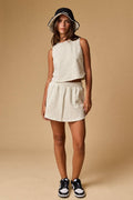Terry Knit Tennis Skort Set