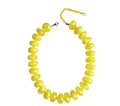 Bailey Chunky Beaded Necklace- Yellow