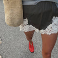 Lace trim Shorts