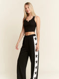 Star striped sweatpants