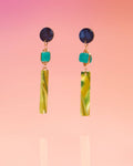 Lupe Jade Tropical Dangles