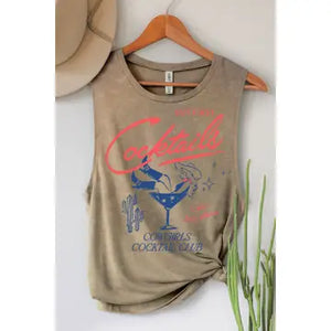 Cocktail Cowgirl Tank