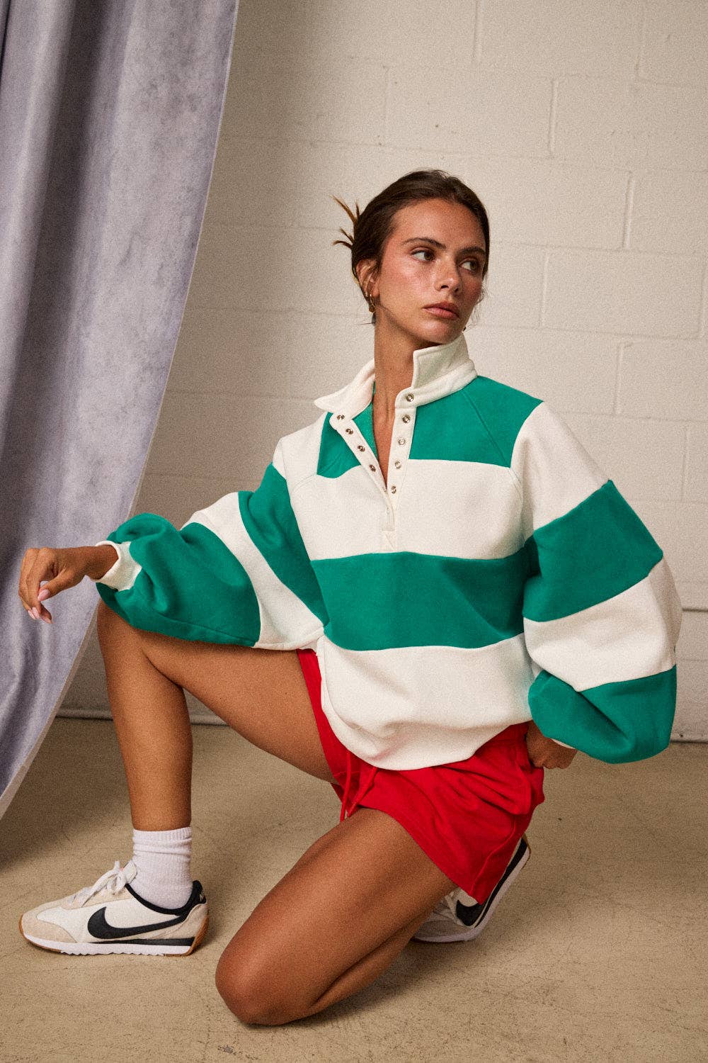 Everly Striped Pullover