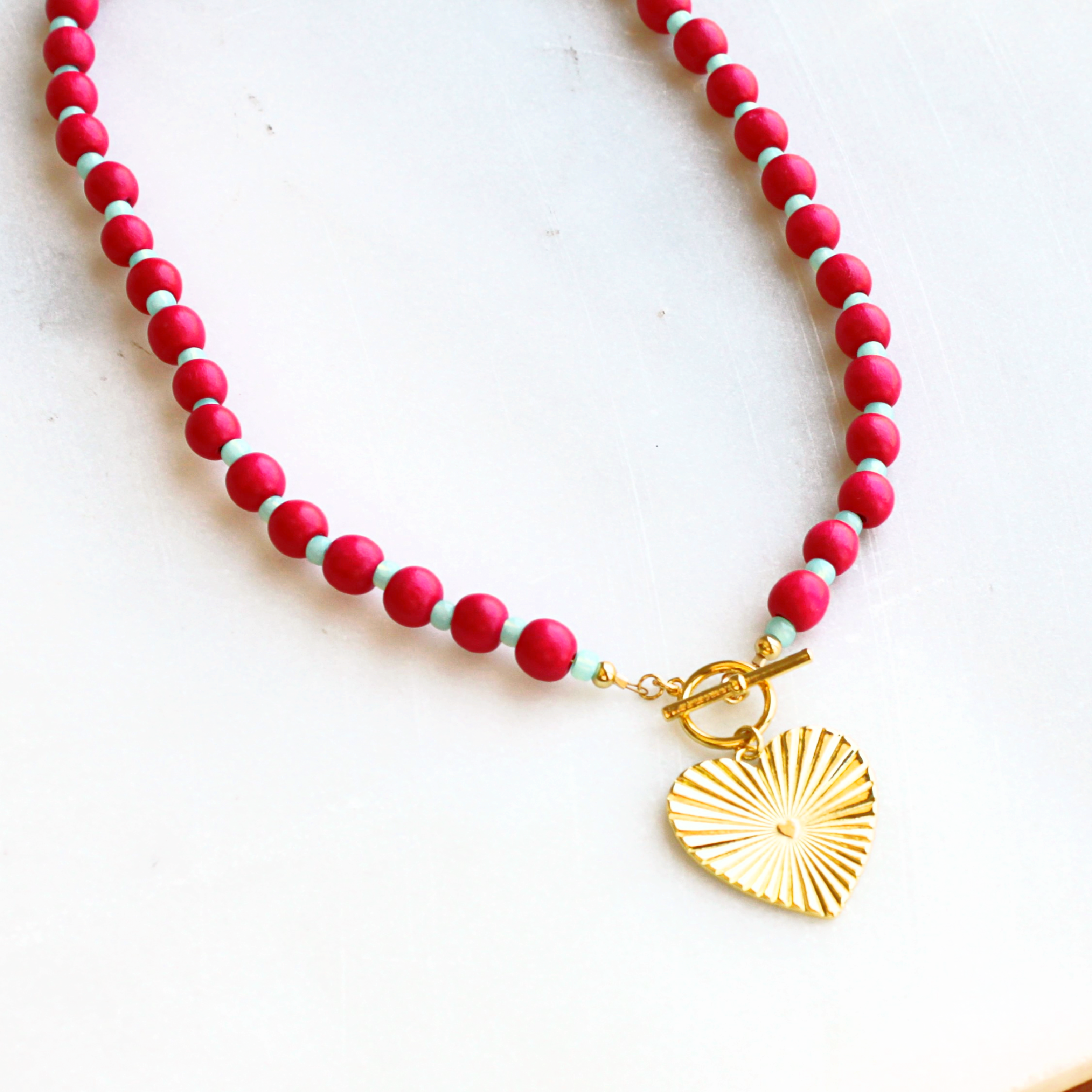 Sonoran Heart Toggle Necklace