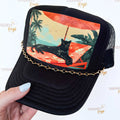 Lounging Jag trucker hat
