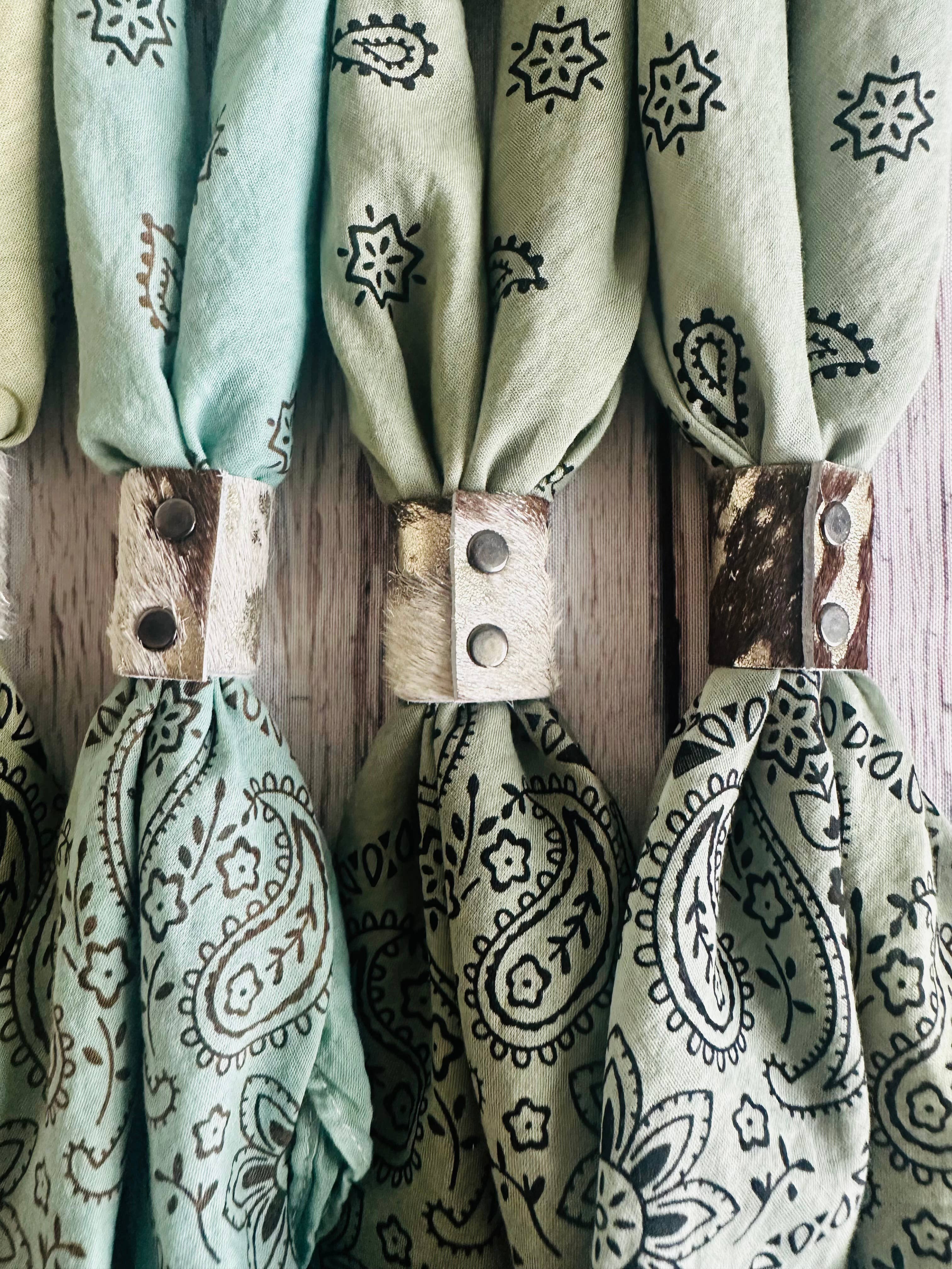 Sage Hues Hand Dyed Bandanas