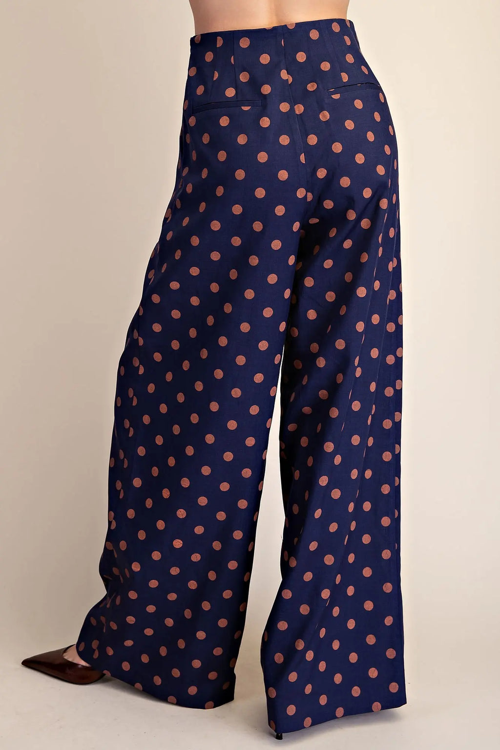 Polka dot trouser