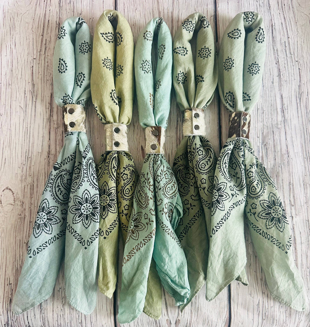 Sage Hues Hand Dyed Bandanas