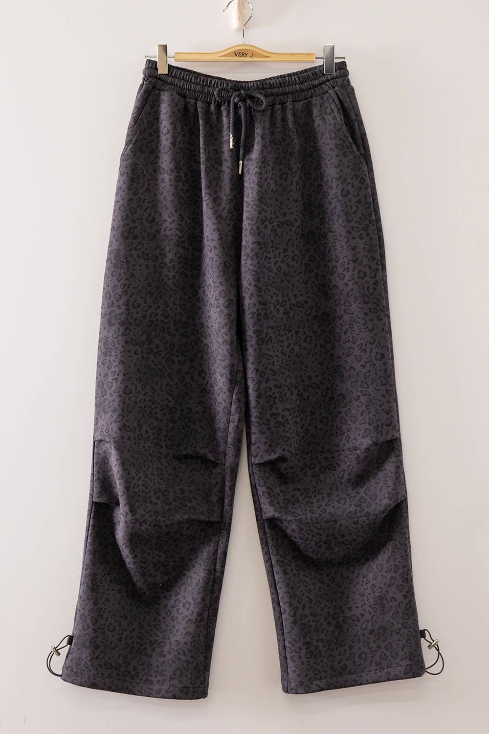 Leopard Parachute Pants