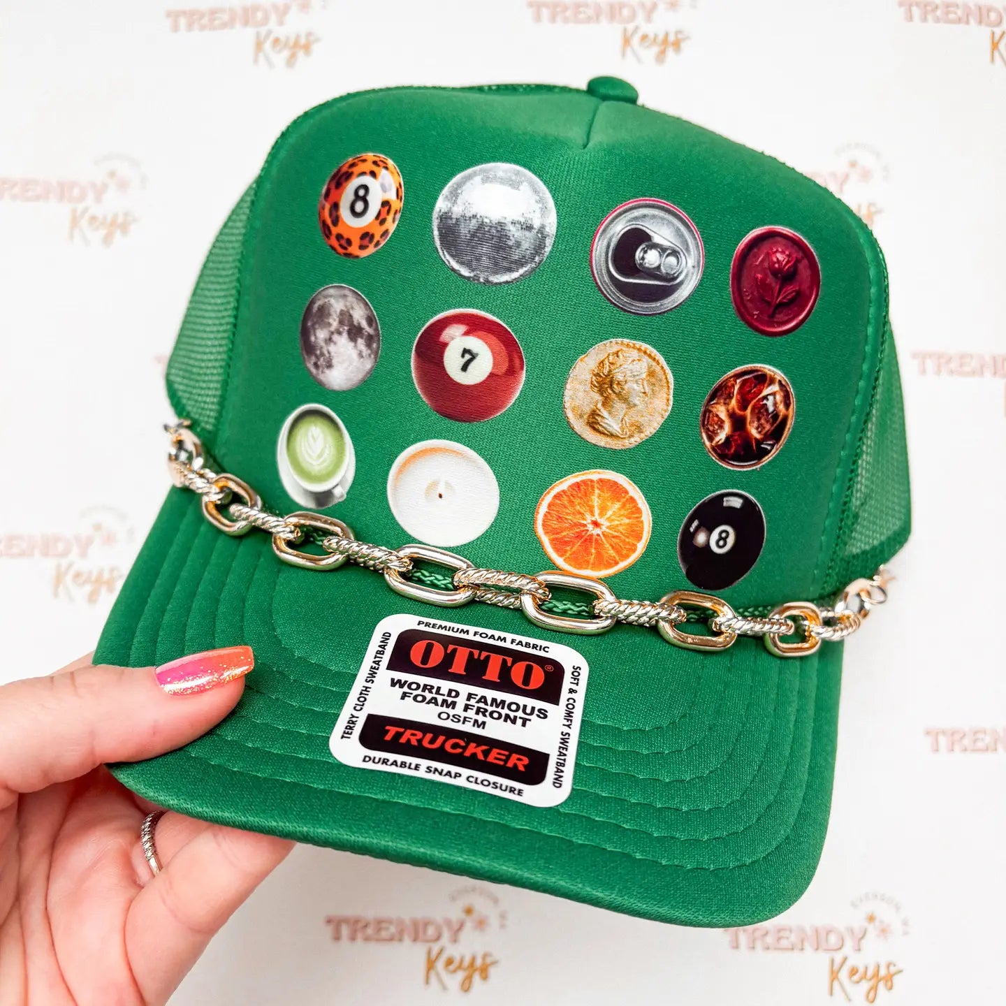 Trinket trucker hat