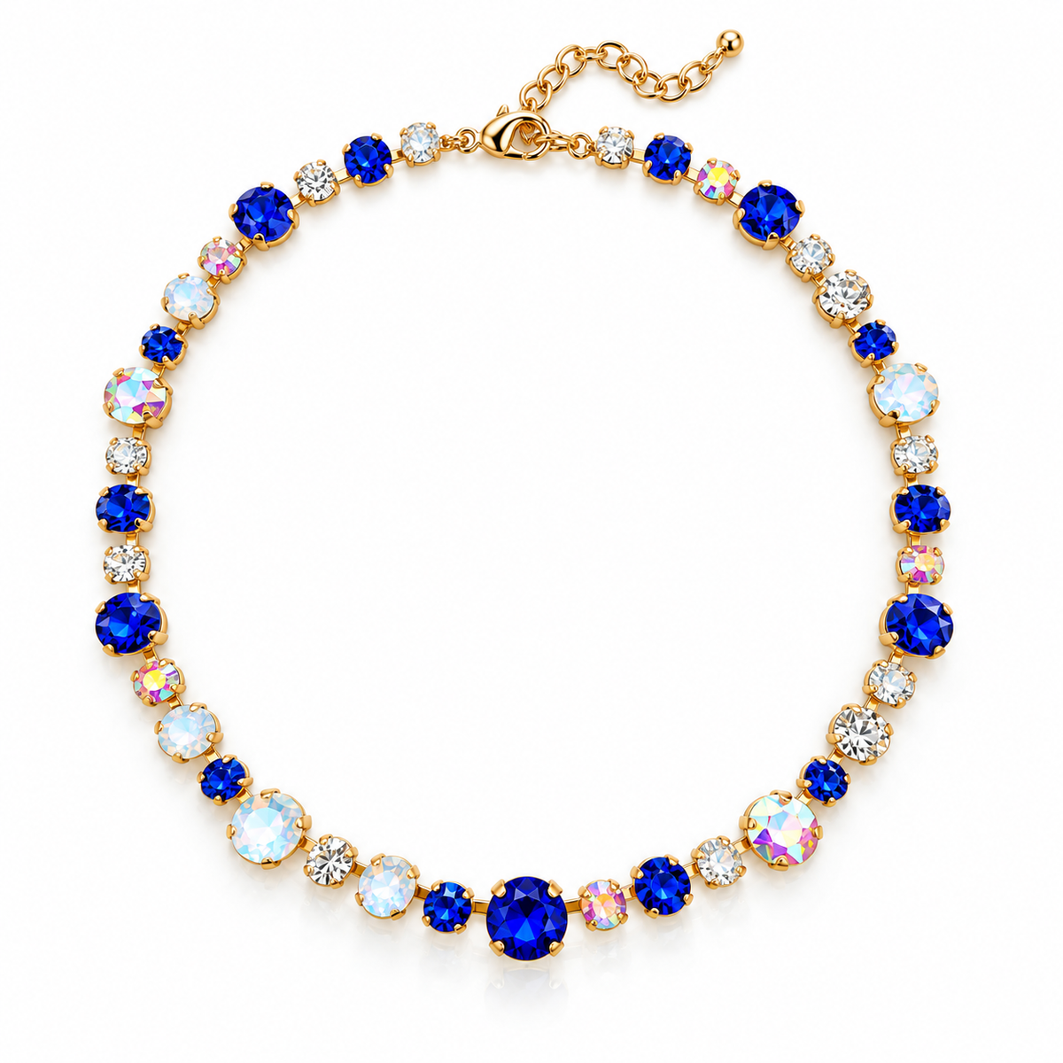 Blue Game Day Necklace