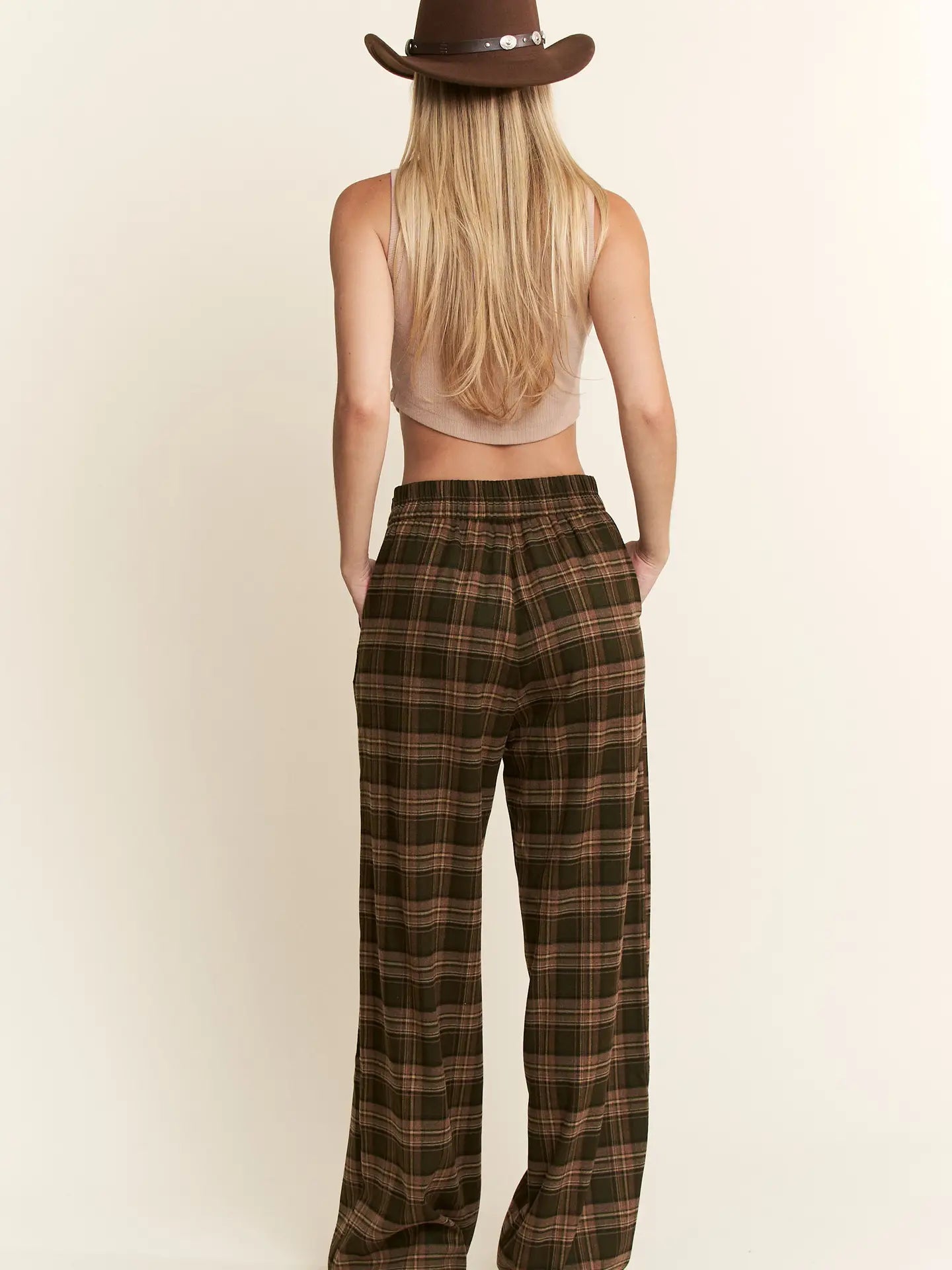 Plaid Dress Pant