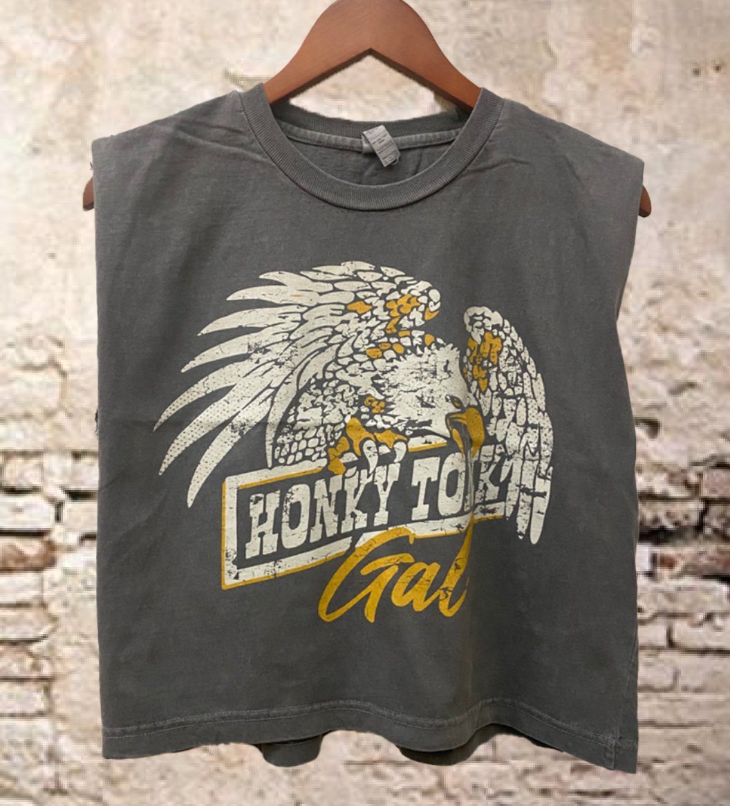 Honky Tonk Gal boxy tank