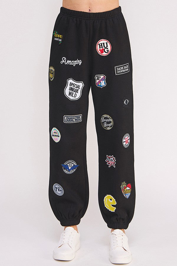 Patch Joggers