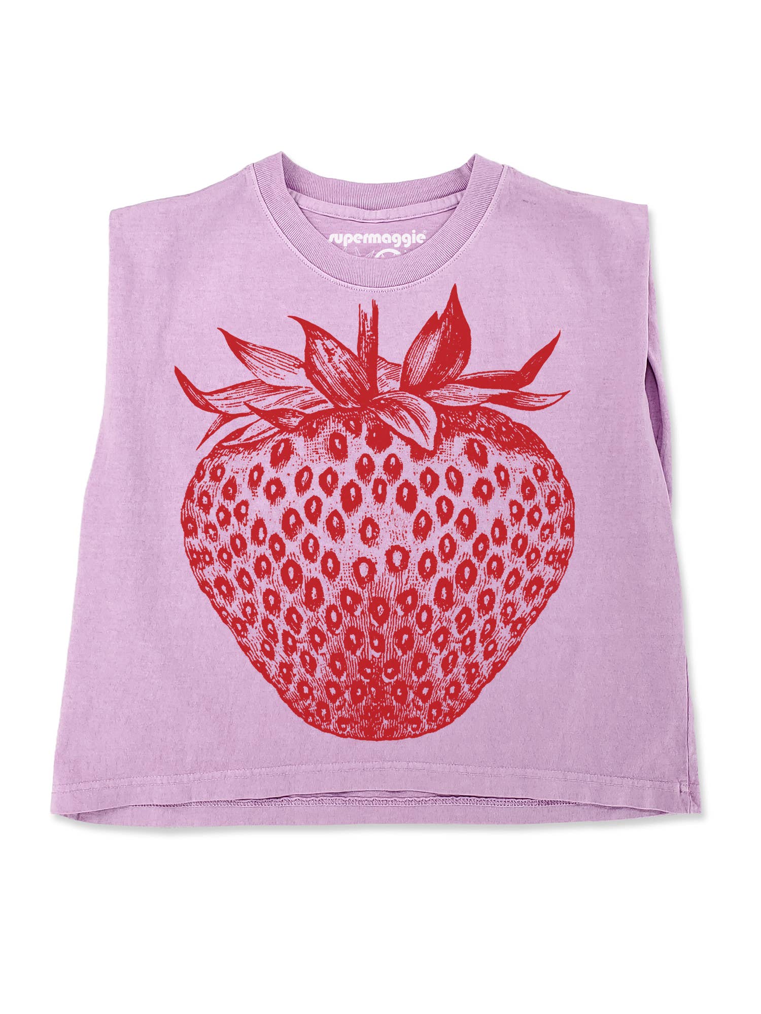 Strawberry Maisie Heavyweight Muscle Tee