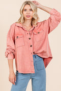 Long Sleeve Jumbo button down