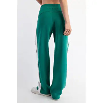 Retro stripe pants