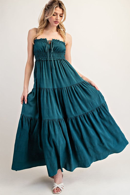 Tiered maxi dress