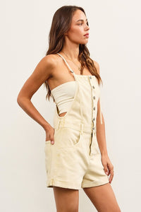 Button Cami Romper
