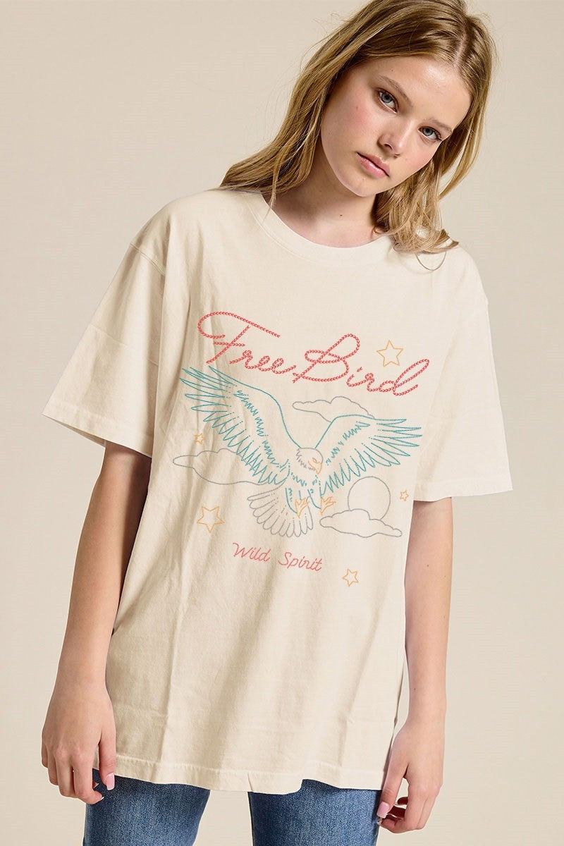 Free bird wild spirt tee