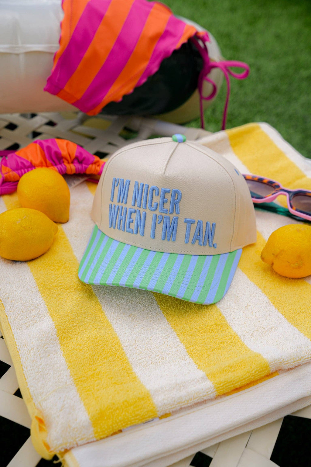 I'M NICER WHEN I'M TAN