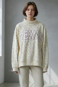 Texas mock neck sweater