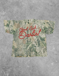 Good Luck, Darlin! Camo Western Boxy Cotton TShirt