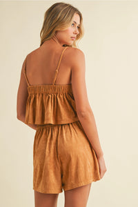 Suede Tank set