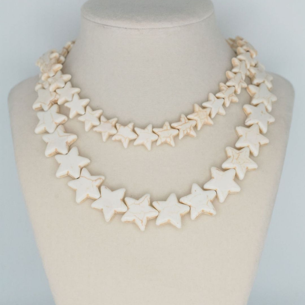 Star Necklace - Large - Coconut