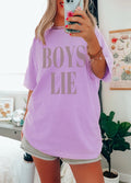 Boys lie tee
