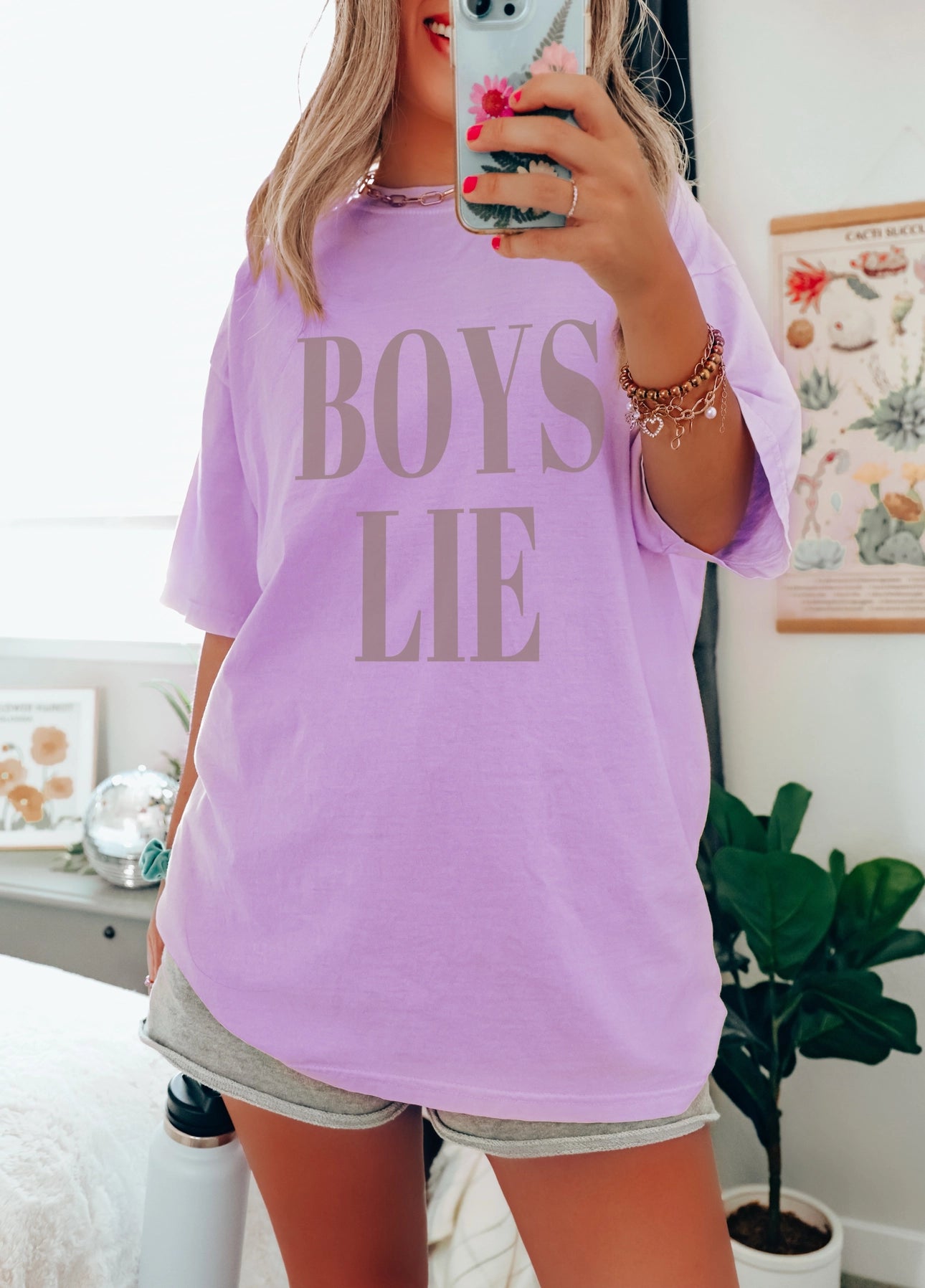 Boys lie tee