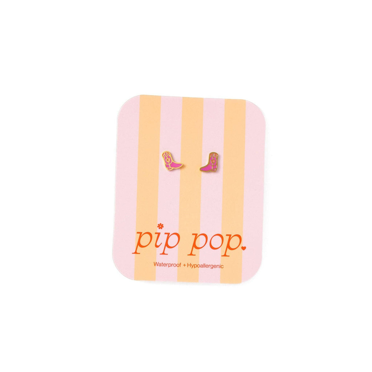 Cowboy Boot Stud Earrings