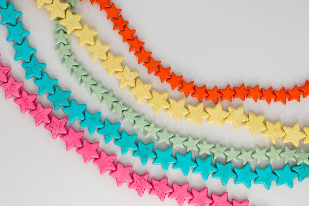 Star Necklace - Large - Yellow