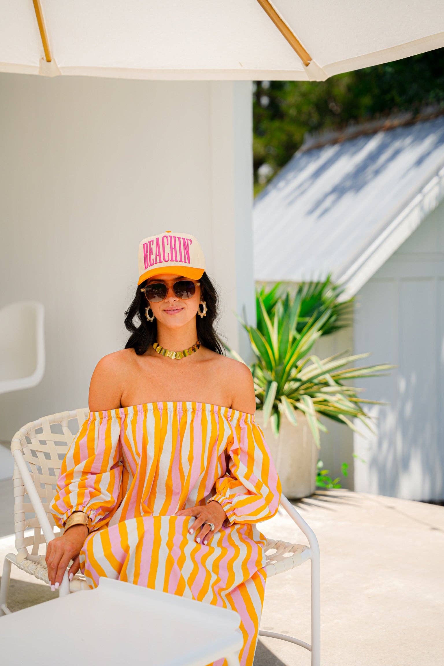 BEACHIN' TRUCKER HAT