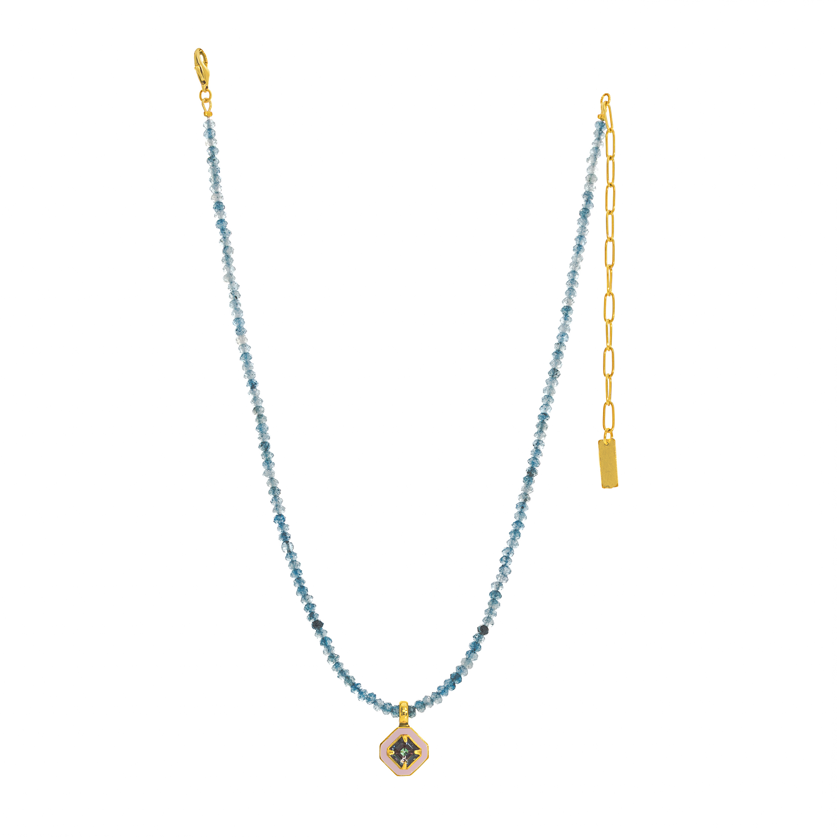 Dakota Necklace in Light Pink
