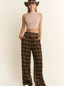 Plaid Dress Pant