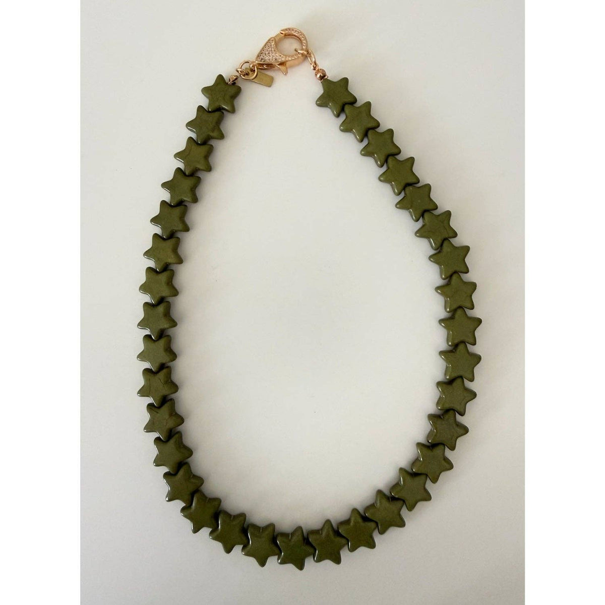 Star Necklace - Small - Hunter Green