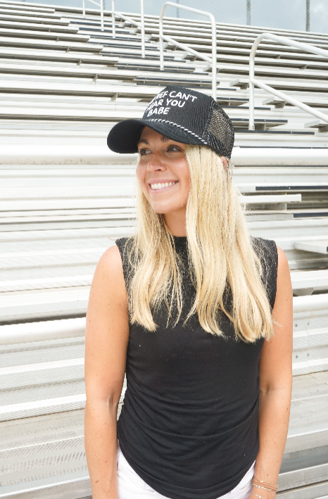 The Ref Can't Hear You Babe - Black Trucker Hat