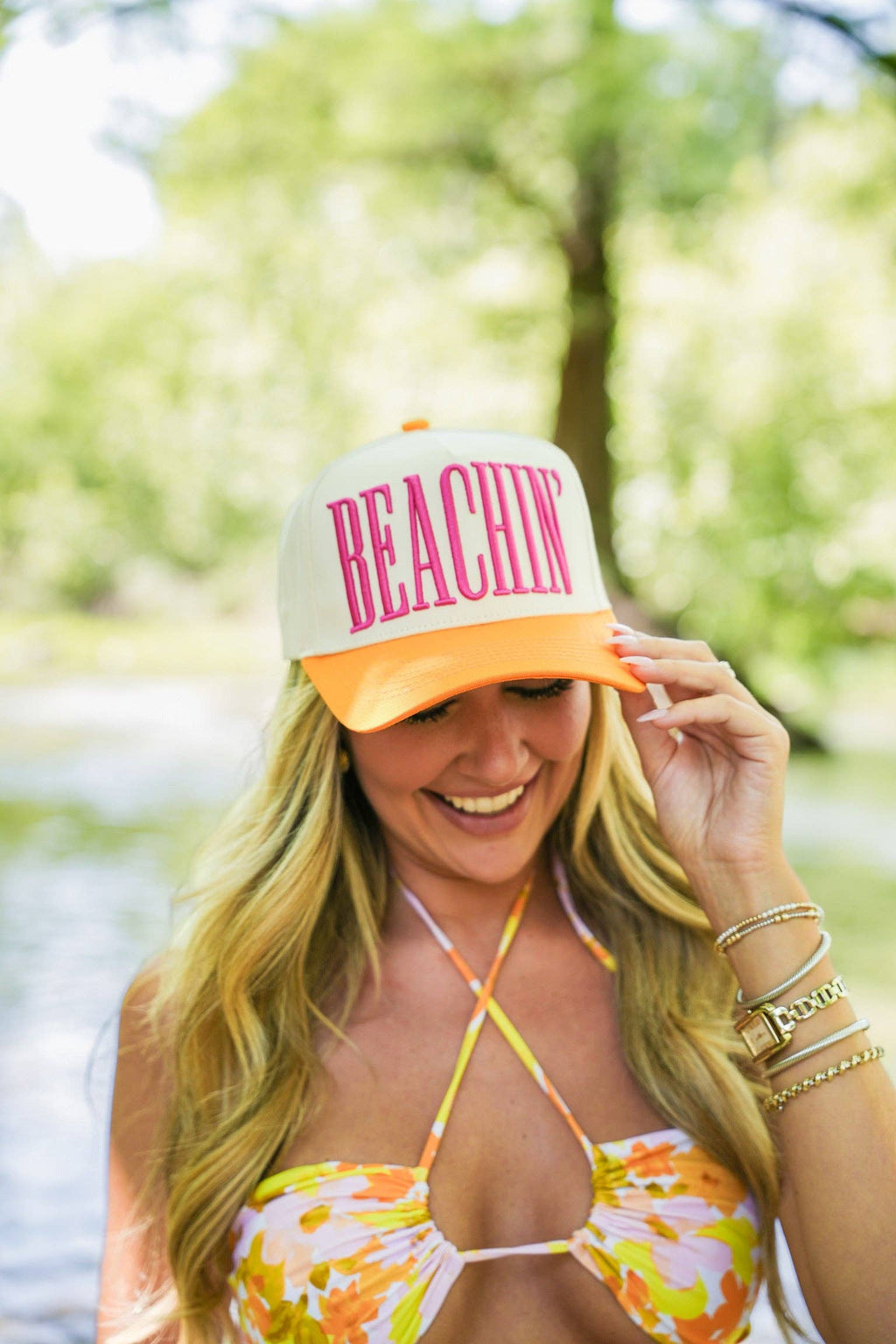 BEACHIN' TRUCKER HAT