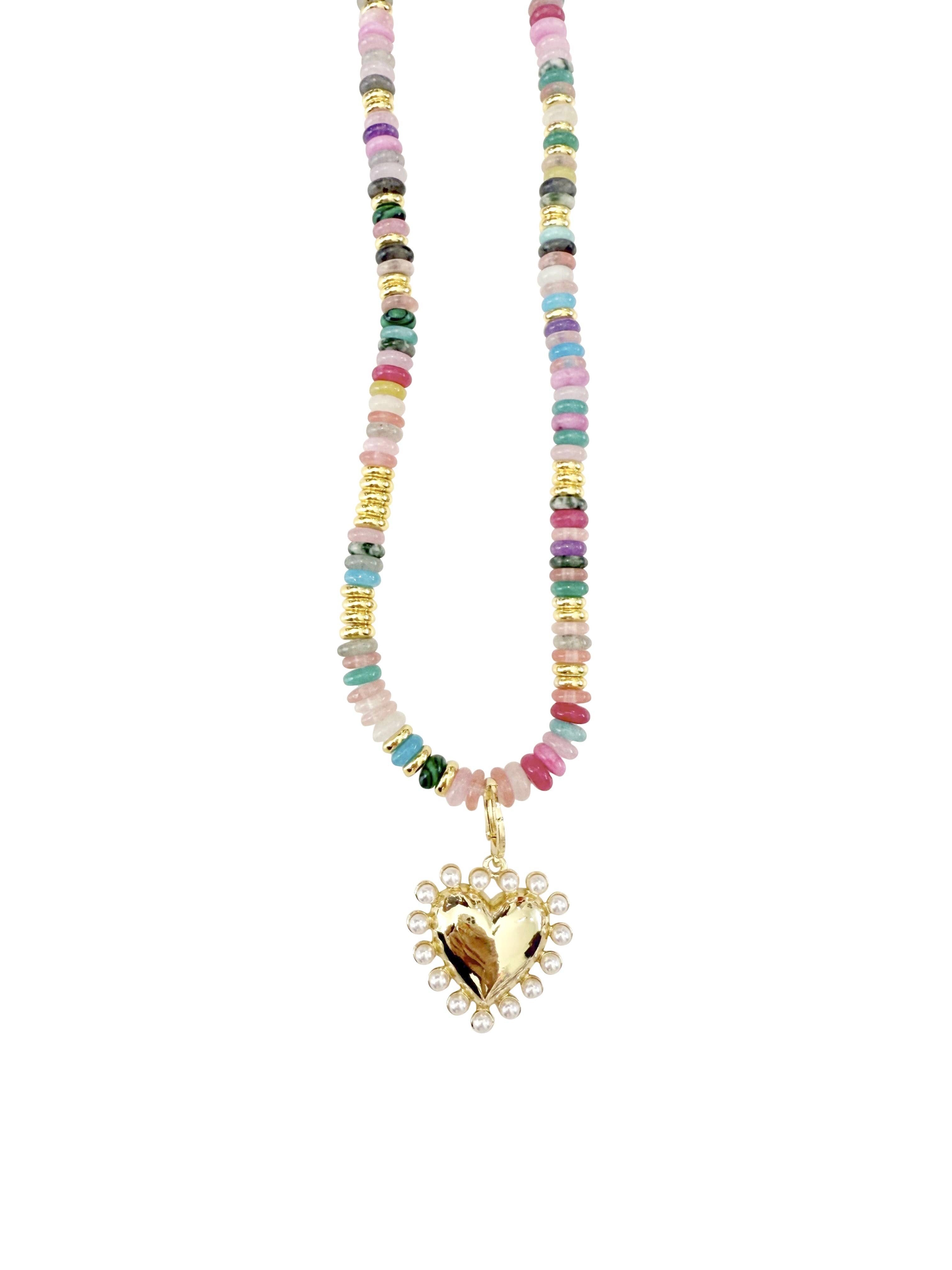 Cleo Rainbow Necklace 