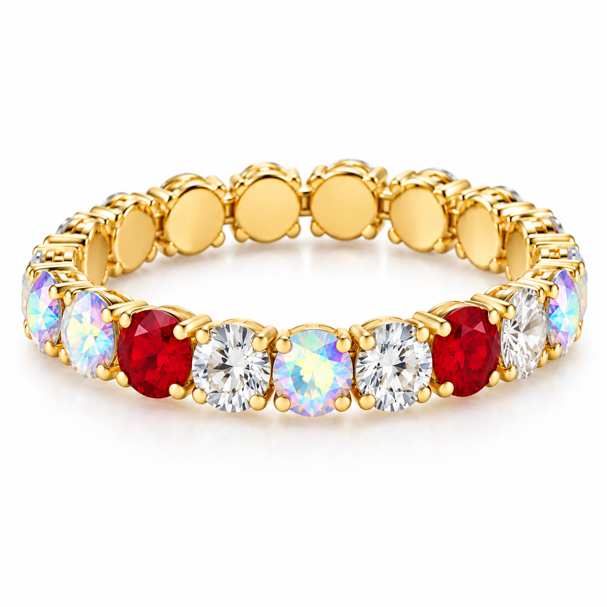 Red Game Day Bracelet