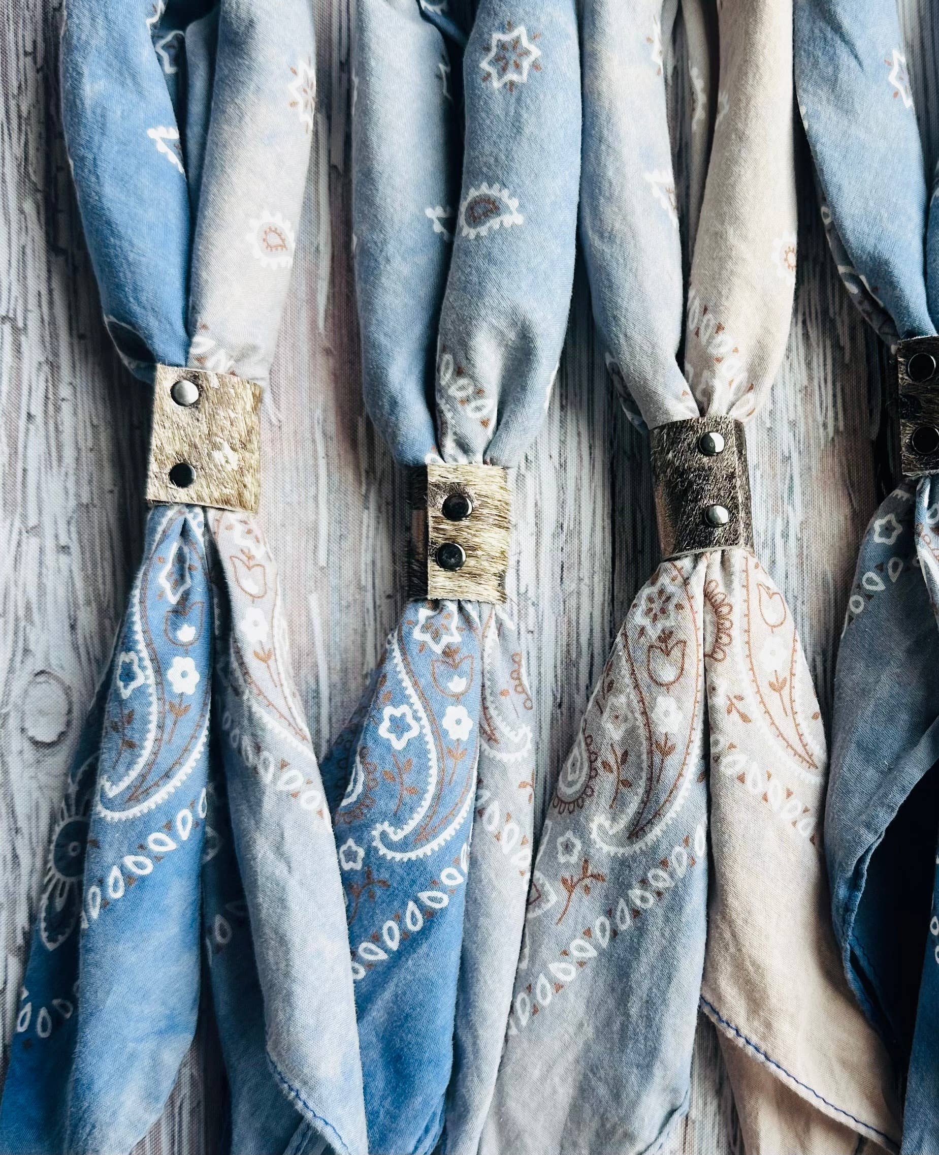 Denim Hues Hand Dyed Bandanas 