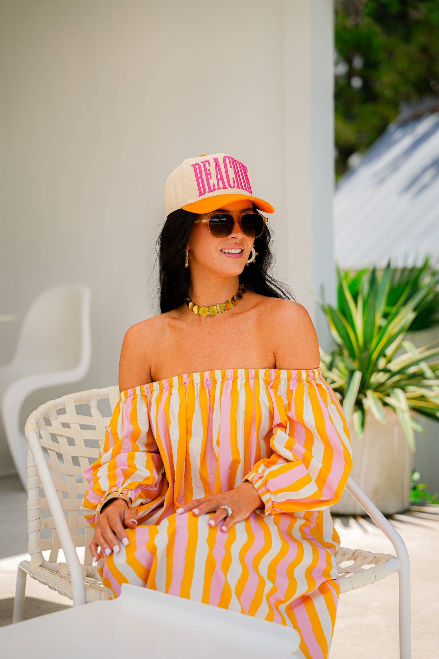 BEACHIN' TRUCKER HAT