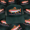 Catching Fish, Not Feelings Trucker Hat – Funny Fishing Hat