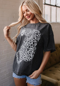 Vintage Cheetah Graphic Tee