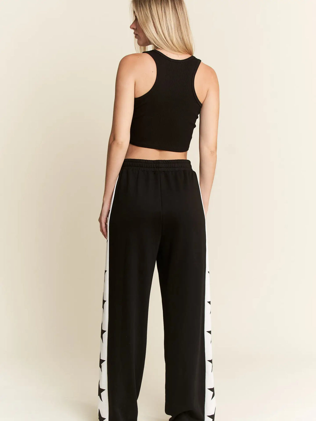 Star striped sweatpants