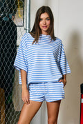 Striped Oversized Boxy Tee