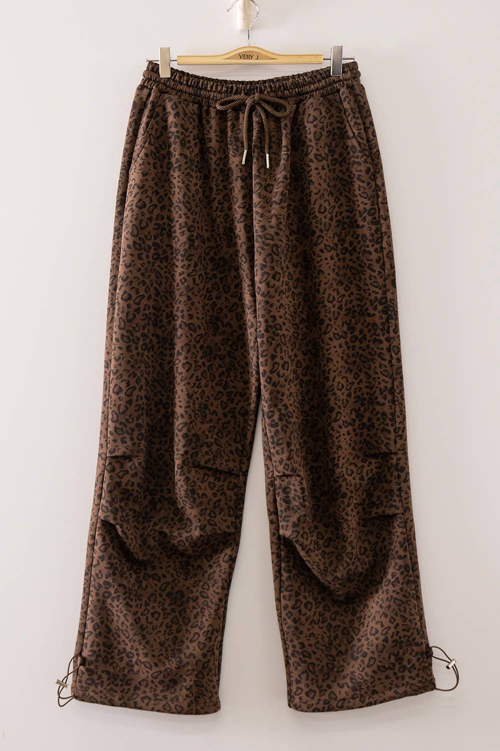 Leopard Parachute Pants